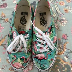 Vans Authentic Van Doren Pink Flamingo Sneakers Women's Size 7